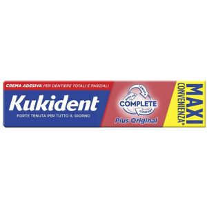 Procter & Gamble Srl Kukident - Complete Plus Original 65g, Colla per Protesi Dentarie