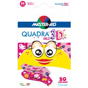 Pietrasanta Pharma Spa Quadra 3d Girl 20 Cerotti Assortiti