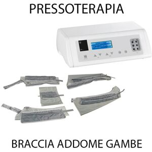 PRESSOTERAPIA 3 PROGRAMMI GAMBE ADDOME BRACCIA PER CENTRO ESTETICO ESTETISTA F826