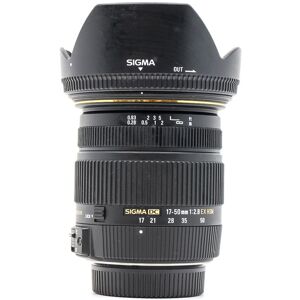 Sigma 17-50mm f/2.8 EX DC OS HSM Nikon Fit (Condition: Excellent)