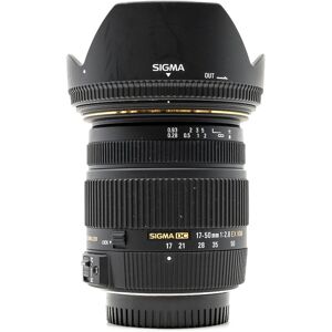 Sigma 17-50mm f/2.8 EX DC OS HSM Nikon Fit (Condition: Excellent)