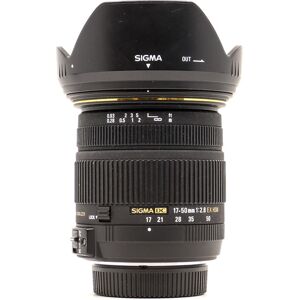 Sigma 17-50mm f/2.8 EX DC OS HSM Nikon Fit (Condition: Good)