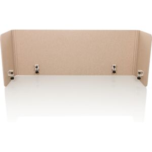 hjh OFFICE FLEXMIUT U 160 cm - Divisorio per scrivania Beige