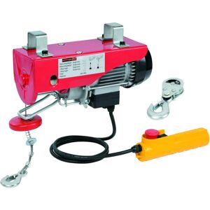 Leroy Merlin Paranco elettrico Tiro Doppio PH902 portata max 600 kg cavo da 18 m potenza motore 1200 W
