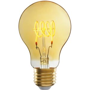 LEXMAN Lampadina LED filamento, E27 goccia, ambrato, luce calda, 4.5W= 400LM (equiv 35 W), 330°,