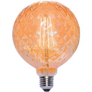 On Lampadina LED, E27 globo, ambrato, luce calda, 6W= 480LM 360°,