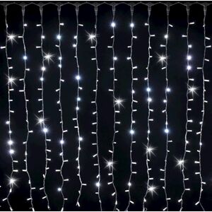 Leroy Merlin Tenda luminosa 304 lampadine led bianco freddo H 150 x L 150 cm