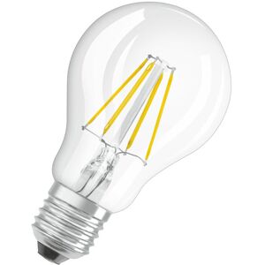 Osram Set da 2 lampadine LED, E27 goccia, trasparente, luce calda, 4W= 470LM (equiv 40 W), 300°,
