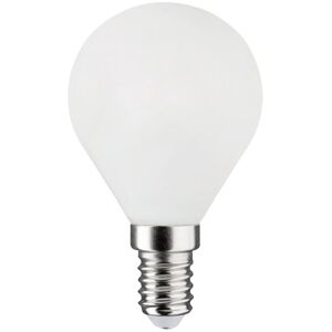 LEXMAN Lampadina LED filamento, E14 sferico, opaco, luce calda, 5.9W= 806LM (equiv 60 W), 330°,