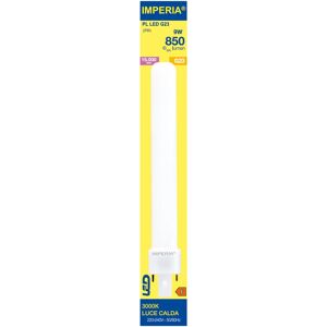Imperia PL LED G23, LED, G23 tubo, smerigliato, 9W= 270°,