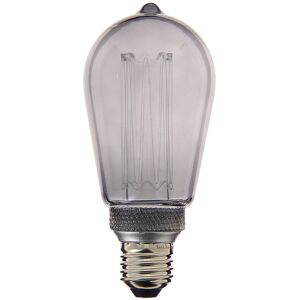 XANLITE Lampadina LED, E27 goccia, ambrato, luce calda, 4W= 100LM (equiv 11 W), classe energetica A,