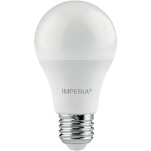 Imperia Lampadina LED, E27 goccia, opaco, luce calda, 8.5W= 740 LM (equiv 50 W), 280°,