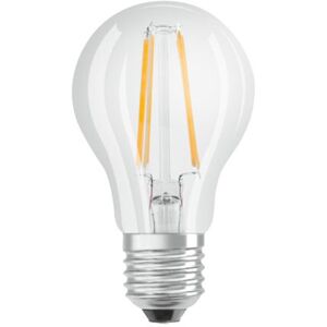 Osram Lampadina LED filamento, E27 goccia, trasparente, luce calda, 4W= 470LM (equiv 40 W), 300°,