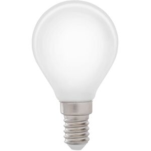 On Lampadina LED, E14 sferico, opaco, luce naturale, 5W= 510LM 360° dimmerabile,