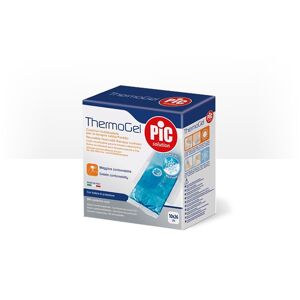 Pic Thermogel Cuscinetto in Gel Caldo/Freddo Con Cover di Protezione 10x26 cm