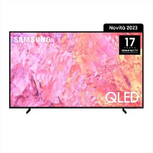 Samsung Series 6 TV QE43Q60C QLED 4K, Smart TV 43" Processore Quantum 4K Lite, OTS Lite, Black 2023