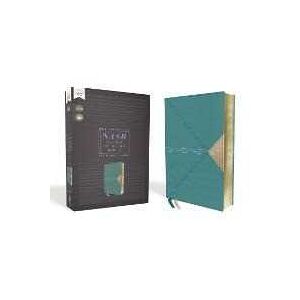 Zondervan NASB, Thinline Bible, Leathersoft, Teal, Red Letter, 1995 Text, Comfort Print