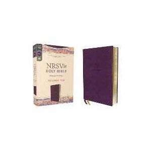 Zondervan NRSVue, Holy Bible, Personal Size, Leathersoft, Purple, Comfort Print