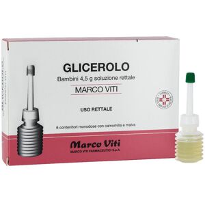 Marco Viti Farmaceutici Spa Glicerolo Mv*6cont 4,5g