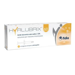 Fidia Farmaceutici Spa Hyalubrix 60 Sir 60mg 4ml N/e