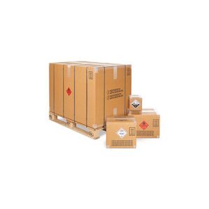 ratioform Scatola per merci pericolose, 325 x 245 x 300 mm, cont. 23 dm³, onda doppia