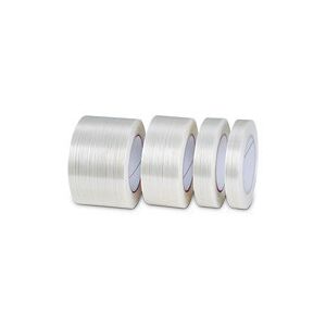 ratioform Nast. ades. rinf. fibra di vetro, 50 mm x 50 m, spess. 150 µ, merci pericolose
