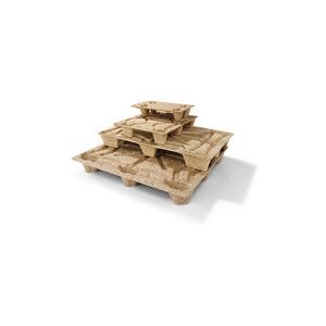 ratioform Inka pallet terra, 1140 x 1140 mm, 1 container, inforcabile su 4 lati, 17,5 kg