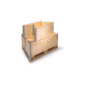 ratioform Paretali di legno flow con sei cerniere, 1200 x 800 x 400 mm, 12,5 kg, compens.
