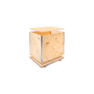 ratioform Cassa di legno con travetti ECONOMY, 1180 x 740 x 380 mm, 1 Euro, peso 25,5 kg