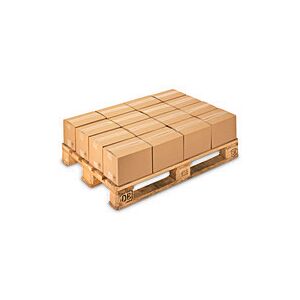 ratioform Scatole per pallet, 785 x 580 x 400 mm, 1/2 Europallet, onda doppia
