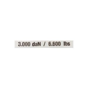 ratioform Cinghia di stivaggio, lunghezza 250 m, larghezza 50 mm, 3000 daN, bianco