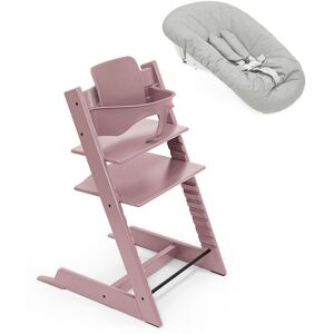 Stokke Seggiolone Tripp Trapp Heather Mauve+ Baby Set e Newborn (SET08863-3)