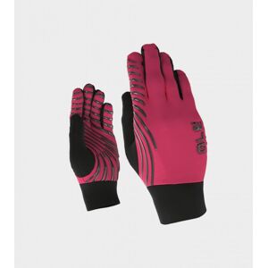 ALE' Sottoguanti invernali SPIRALE rosa fluo-nero