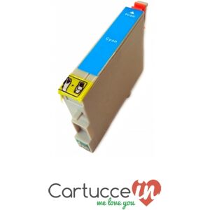 CartucceIn Cartuccia ciano Compatibile Epson per Stampante EPSON STYLUS PHOTO RX425