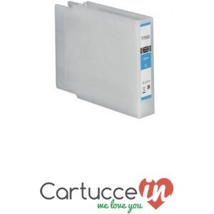 CartucceIn Cartuccia ciano Compatibile Epson per Stampante EPSON WORKFORCE PRO WF-8090DTWT