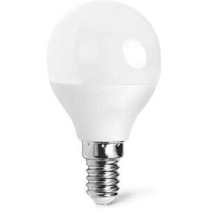 Lampadina Led E14 G45 a sfera 4W Bianco caldo 3000K Aigostar