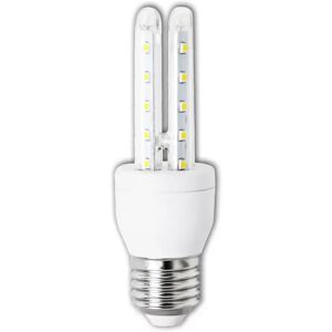 Lampadina Led E27 a tubo a U 6W Bianco freddo 6400K Aigostar