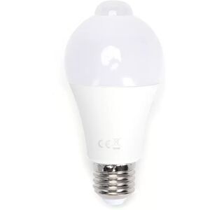 Lampadina Led E27 A60 a bulbo 6W Bianco caldo 3000K con sensore di movimento Aigostar