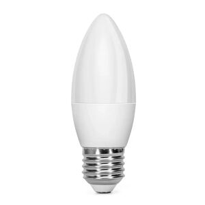 Lampadina Led E27 C35 a candela 6W Bianco freddo 6400K Aigostar