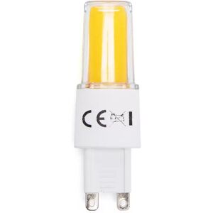 Lampadina Led G9 a Capsula 3,3W COB in vetro trasparente Bianco caldo 3000K Aigostar