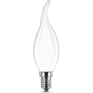 Lampadina Led Opaca a Filamento E14 CL35 a colpo di vento 4W Bianco neutro 4000K Novaline