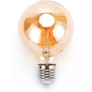 Lampadina Led Vintage a Filamento E27 G80 a globo 8W Bianco caldo 2200K Aigostar