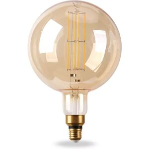 Lampadina Led Vintage a Filamento E27 G200 8W decorativa Bianco caldo 2200K Novaline