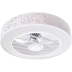 Lampadario Ventilatore da soffitto Smart Plus Sticks 36W Wi-Fi illuminazione Led regolabile con telecomando M LEDME