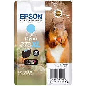 Cartuccia Epson C13T37954010 378 XL Scoiattolo originale CIANO CHIARO