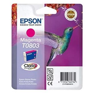 Cartuccia originale Epson C13T08034011 T0803 Colibri MAGENTA