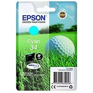 Cartuccia originale Epson C13T34624010 34 Pallina da Golf CIANO