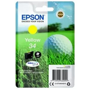 Cartuccia originale Epson C13T34644010 34 Pallina da Golf GIALLO