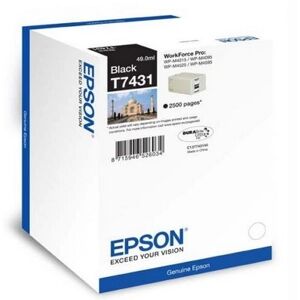 Cartuccia originale Epson C13T74314010 T7431 NERO