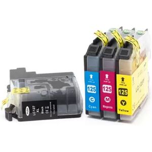 Offertecartucce.com 4 Cartucce Brother LC-127XL Multipack Nero + Colore compatibile per Brother MFC-J4510DW